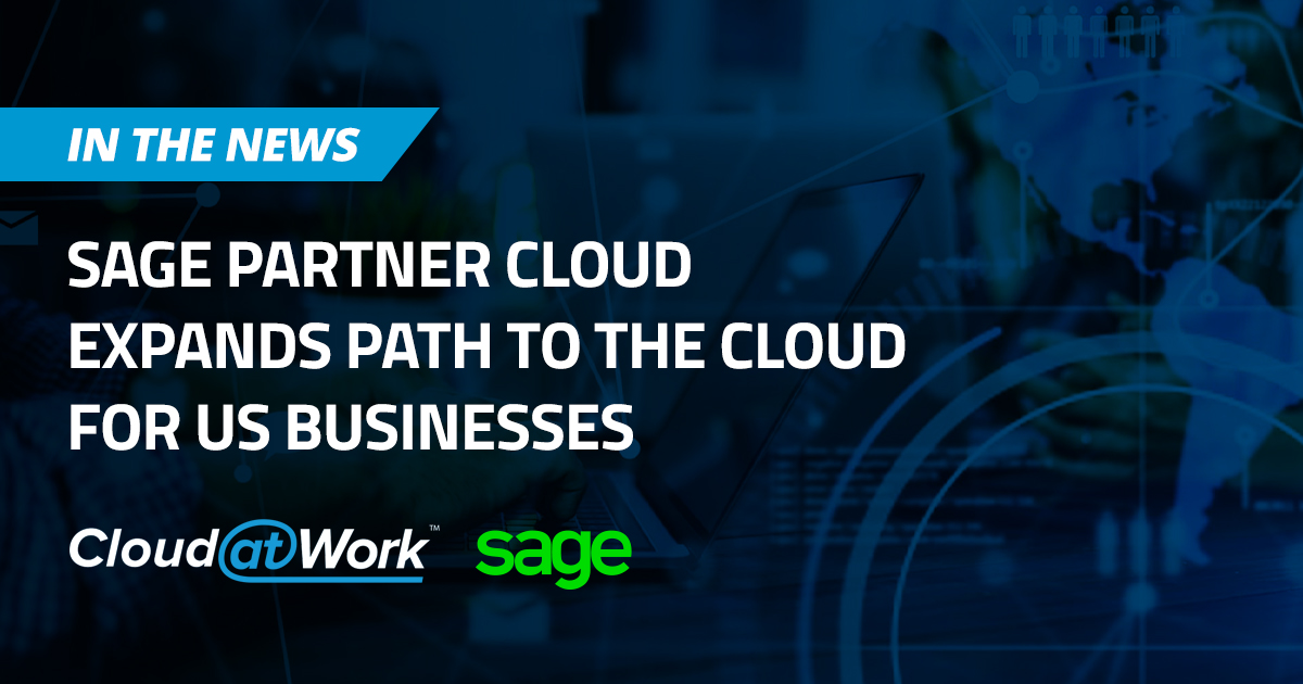 Sage Partner Cloud Expands Path to the Cloud for US Businesses Sage