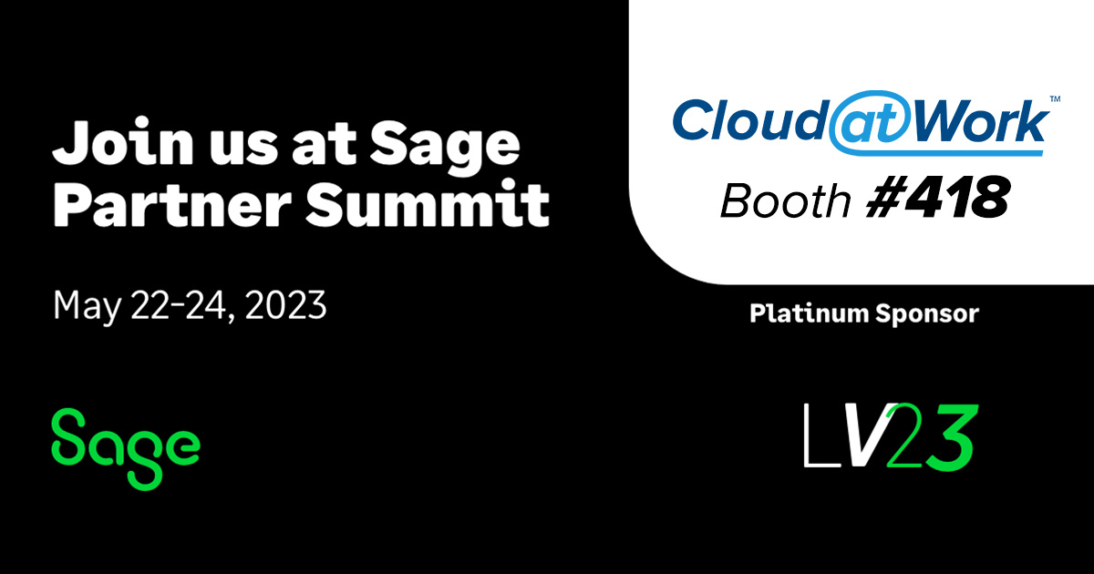 Sage Partner Summit 2023 Sage Cloud Hosting Partner